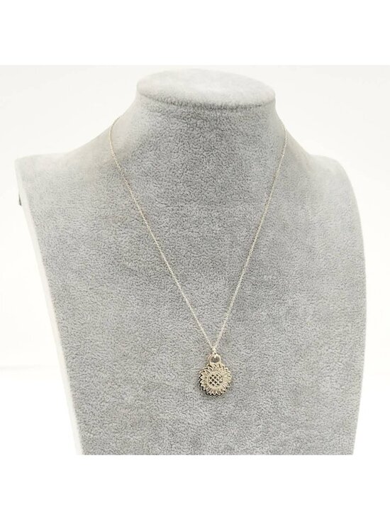 名古屋ウィメンズTiffany & Co. Sunflower Necklace Tiffany & Co Necklace Sunflower GO 925 Sterling Silver